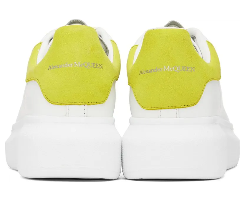 Alexander McQueen White & Green Oversized 8963 White/Lichen (718139WHGP7) (2)