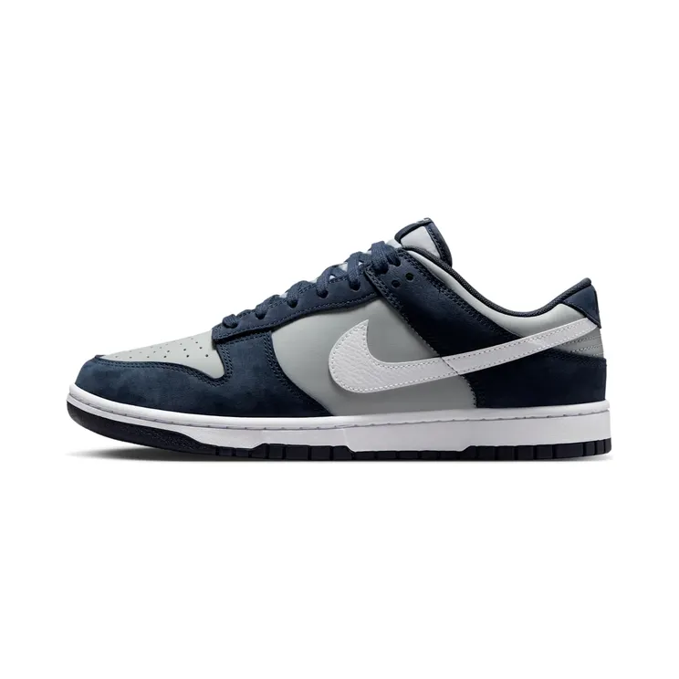 Nike Dunk Low Georgetown Suede “Obsidian / Light Smoke Grey / White” (IB3079-400)