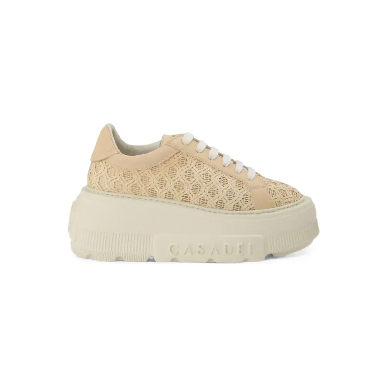 Casadei Nexus Cicladi woven-effect chunky sneakers – Beige (2X109B0701T0582)