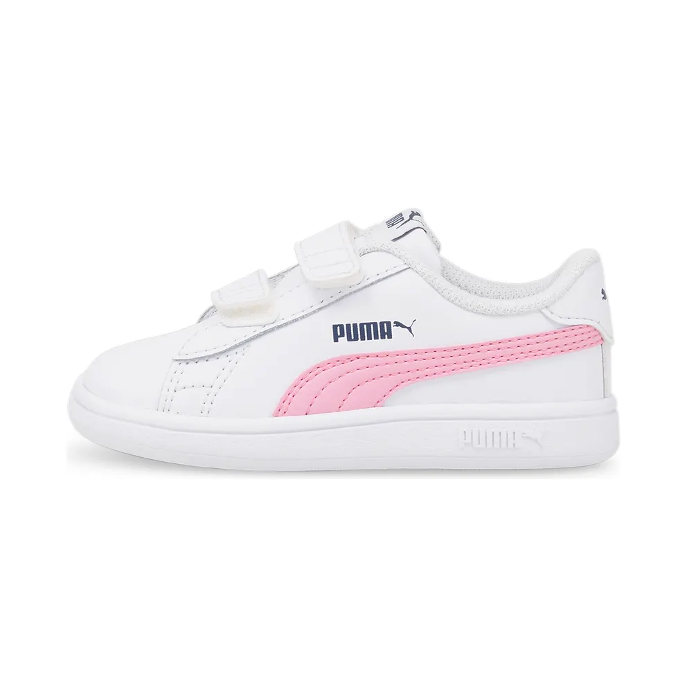 Puma Smash v2 White/Pink (365174-35)