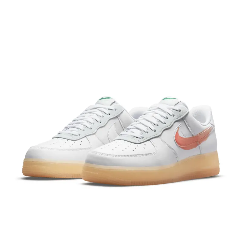 Nike x Mayumi Yamase Air Force 1 FlyLeather (2021) – “White / White / Light Gum” (DB3598-100)