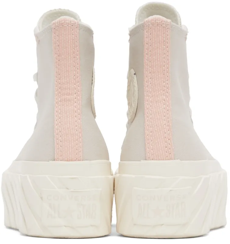 Converse Beige Chuck Taylor All Star Lift 2X (572953C)