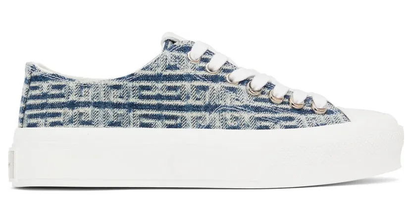 Givenchy Blue City Low-Top Sneakers (BE001NE1EL457)