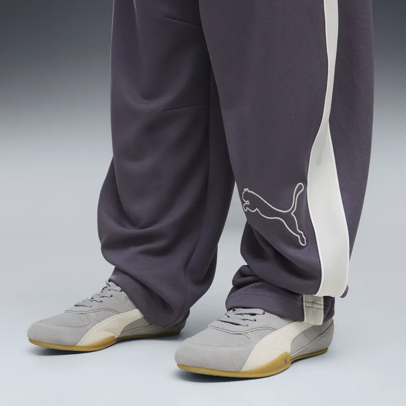 Puma Bella Mina Suède “Gray Echo / Gum” (407671_02)