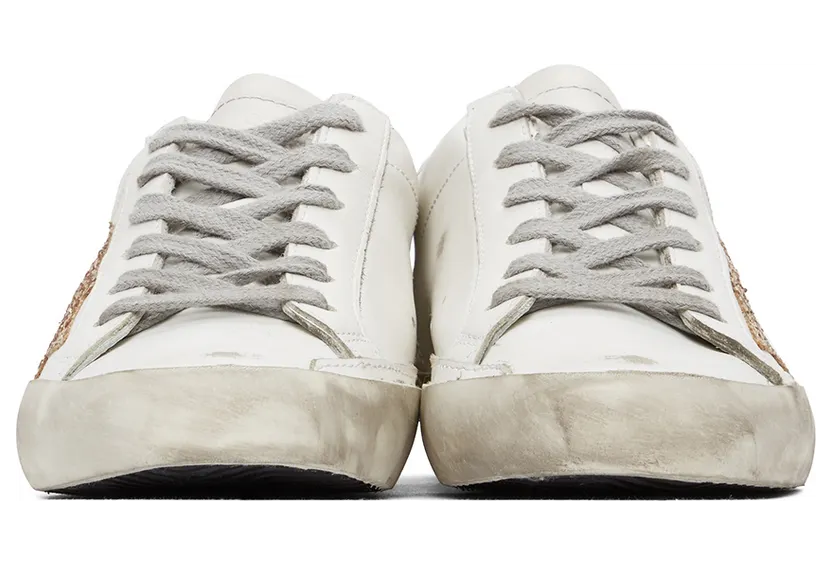 Golden Goose SSENSE Exclusive White & Silver Super-Star Classic Sneakers (GWF00101.F000214.10380) (2)