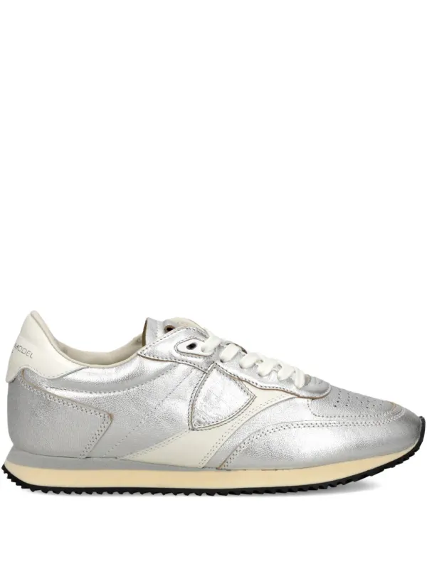 Philippe Model Paris Belville with geperforeerde vlakken – Silver (BVLDM002)