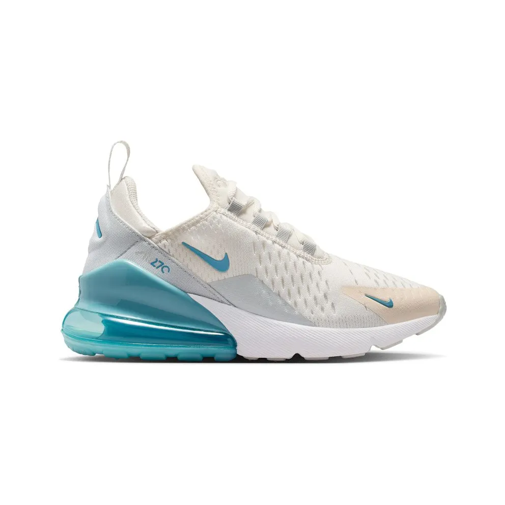 Nike Air Max 270 Denim Turquoise Light Silver Soft Pearl (943345-420)