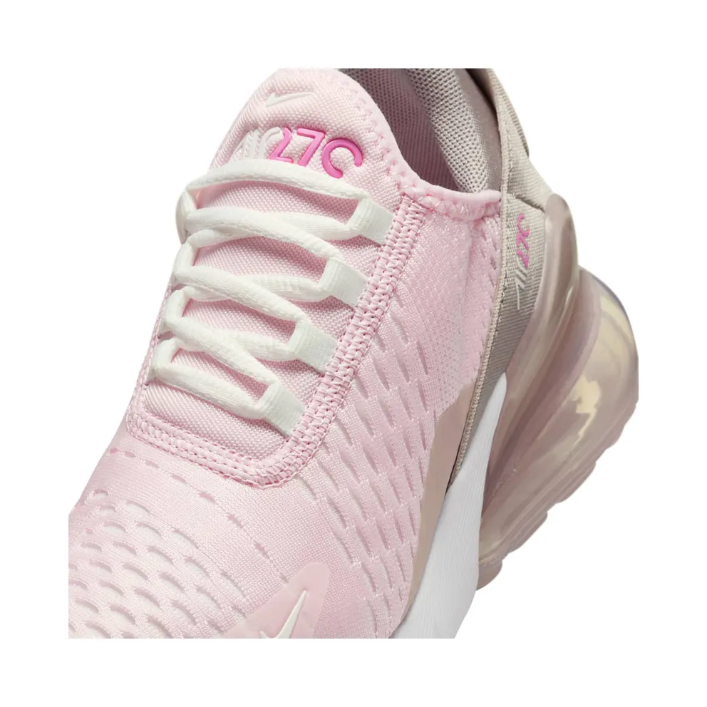 Nike AIR MAX 270 GS “PINK FOAM COLLEGE GREY PLATINUM VIOLET SUMMIT WHITE (GS)” (IB4435-663)