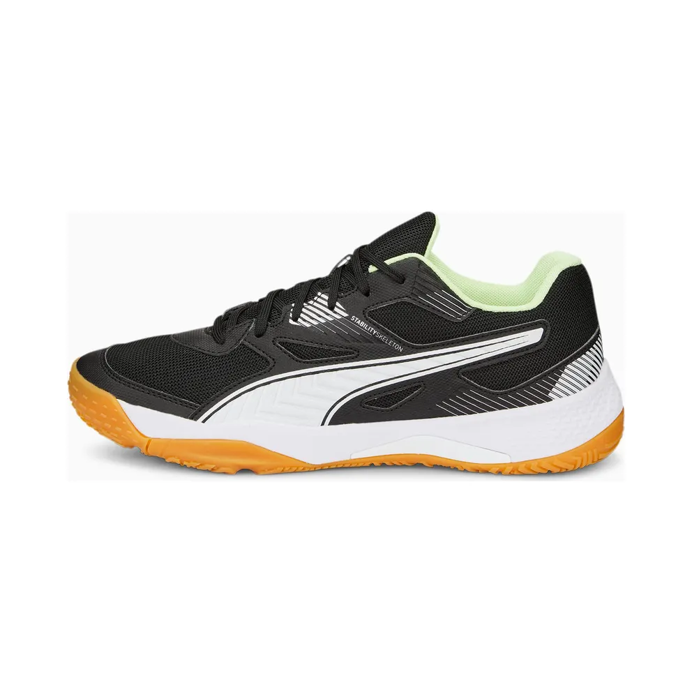 Puma Solarflash II Indoor Sports Shoes White/Black (106882-01)