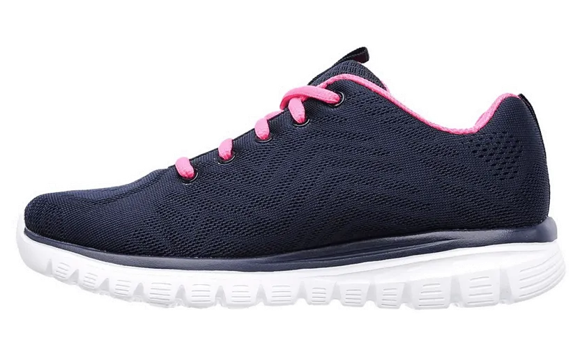 Skechers Graceful Blauw (12615W-NVHP)