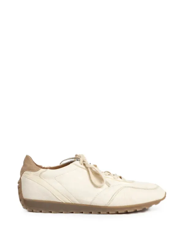 Eleventy Leren with suède vlak – Beige (M82SCNM01SCA0M028)
