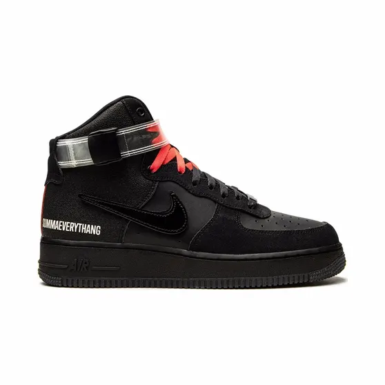 Nike x Lauren Halsey Air Force 1 High ’07 LE “Black” (CU3052)
