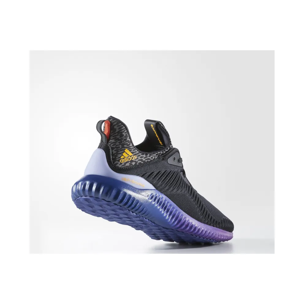 adidas AlphaBounce Solar Gold Core Black/Solar Gold/Shock Purple (B42351)