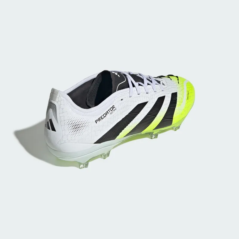 adidas Predator Pro FG Cloud White Core Black Lucid Lemon (JI1195)