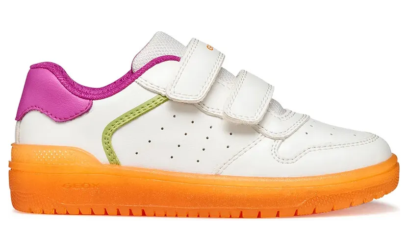 Geox sneaker White / Orange (J45HXB0003W-C0422)