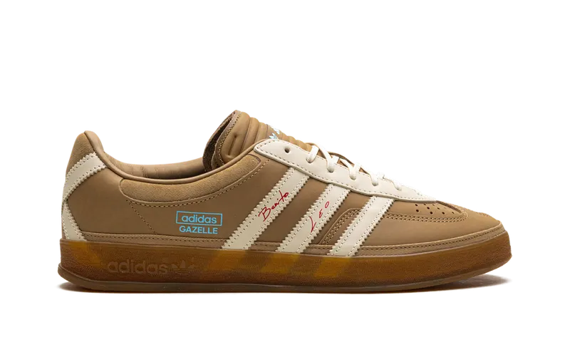 Adidas Gazelle Indoor “Bad Bunny x Lionel Messi – Cardboard” (JR0182)