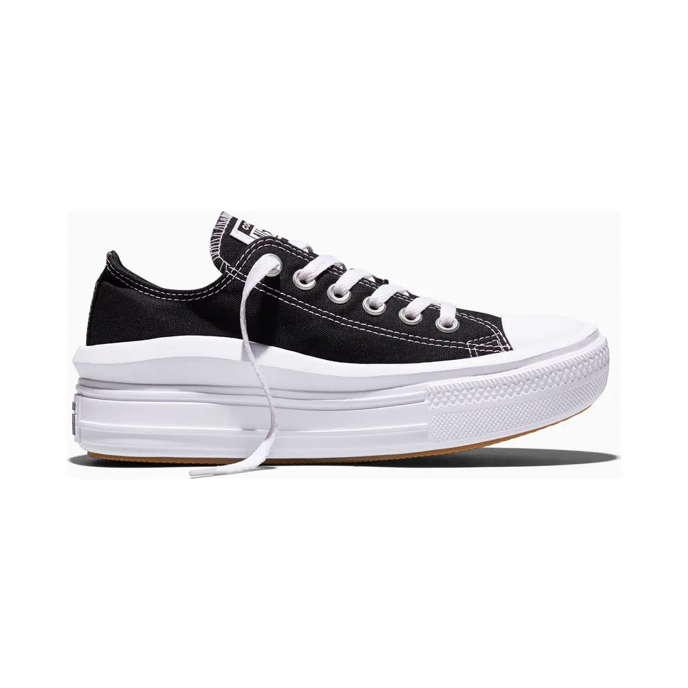 Converse Canvas Color Chuck Taylor All Star Move Black/White/White