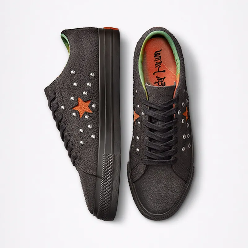 Converse Converse x Come Tees One Star Black Olive/orange Tiger/Black (A01763C)