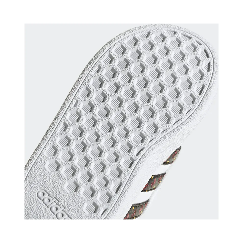 Adidas adidas x Disney Grand Court Mickey Lifestyle Court Hook-and-Loop Cloud White / Core Black / Better Scarlet (HP7759)
