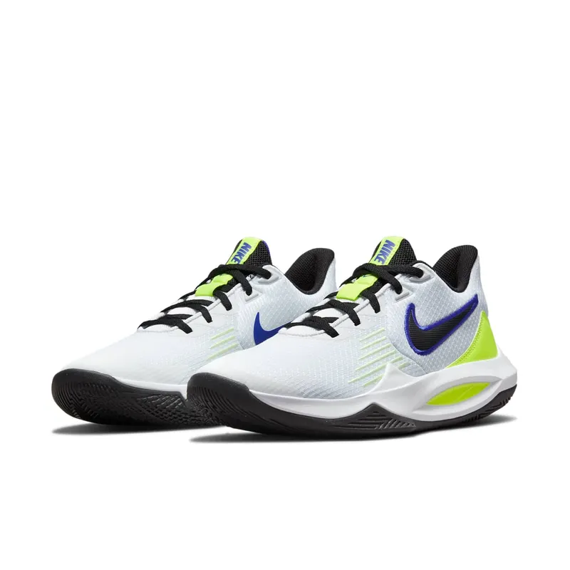 Nike Precision 5 White Barely Volt (CW3403-100)