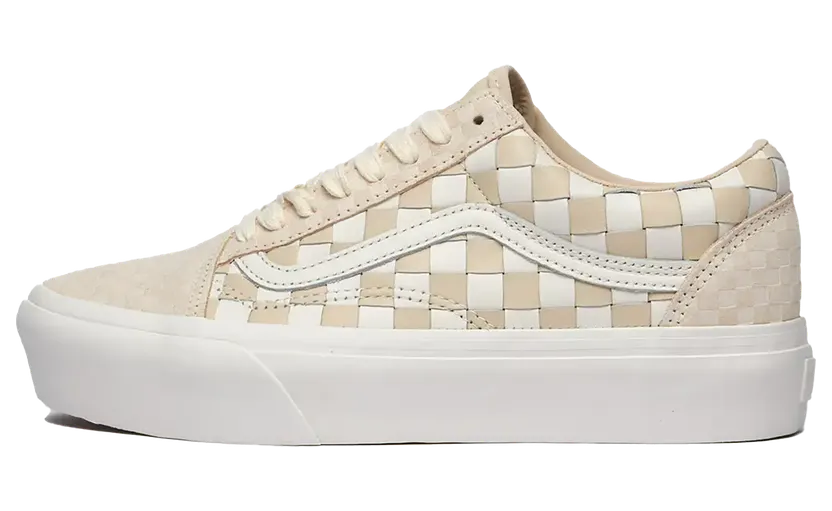 Vans Woven Old Skool Platform “Light Brown” (VN0A5KX99GY)