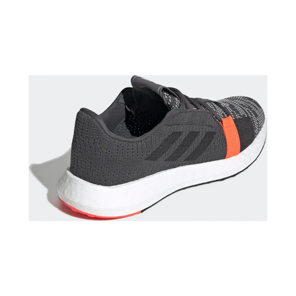 Adidas SenseBoost Go ‘Hi-Red Coral’ Grey Six/Core Black/Solar Red (G26942)