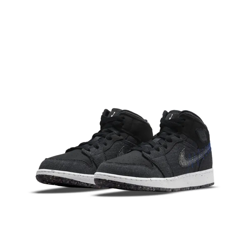 Jordan 1 Mid SE Crater Black (GS) (DM4334-001)