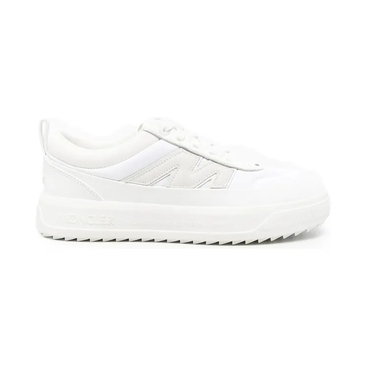 Moncler Logo-embossed Ridged-sole “White” (N0565 4M001-90 001)