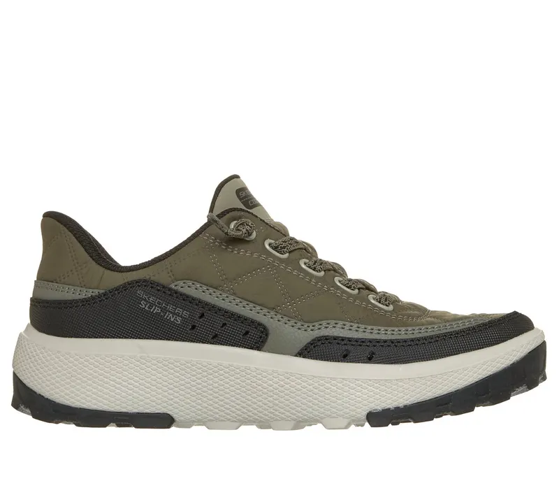 Skechers Slip-ins: Urban Explore – Cozy Fit Sneaker Olijf