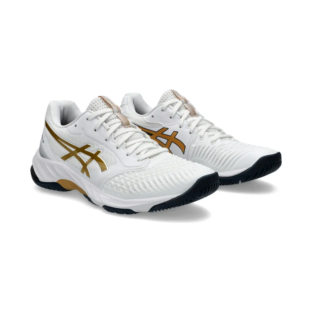 ASICS NETBURNER BALLISTIC FF 3 “White / Pure Gold” (1052A069-110)
