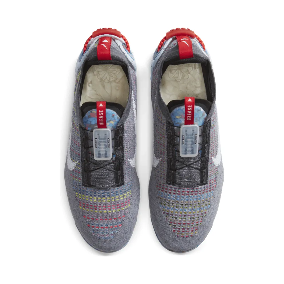 Nike Air VaporMax 2020 Flyknit Smoke Grey Multi-Color Smoke Grey/Bright Crimson-University Red-White (CZ9313-001)