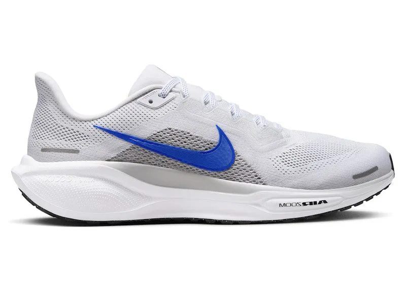 Nike Air Zoom Pegasus 41 White Wolf Grey Pure Platinum Racer Blue (FD2722-110)
