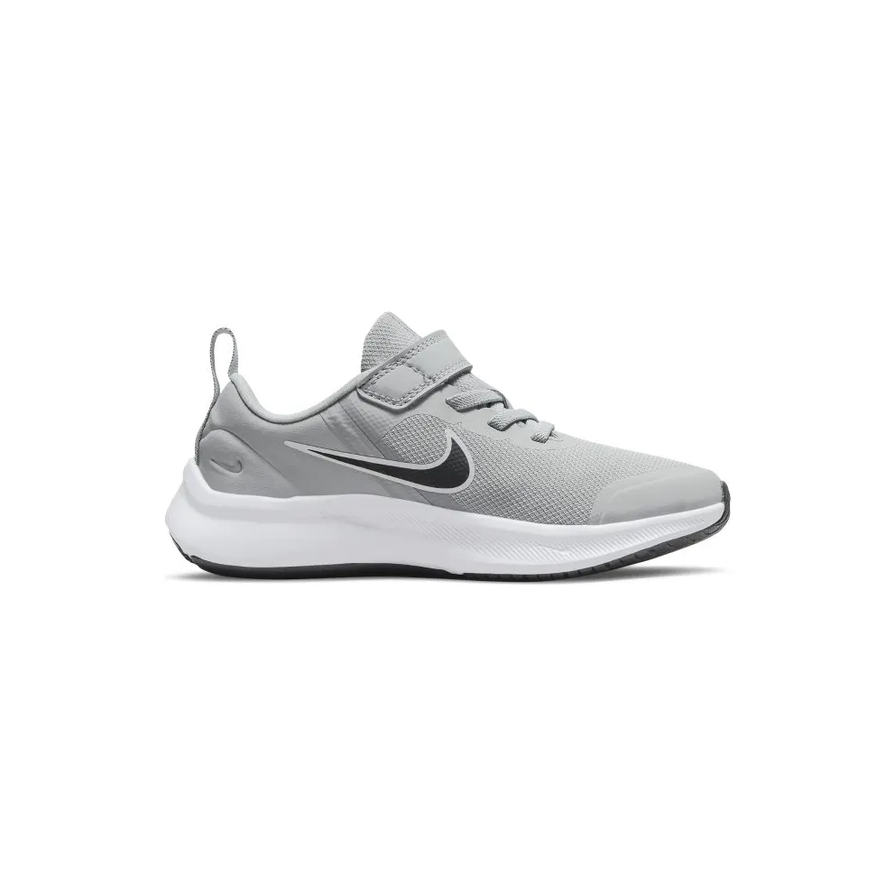 Nike Star Runner 3 Younger Kids’ Grey 50% Sustainable Materials (DA2777-005)