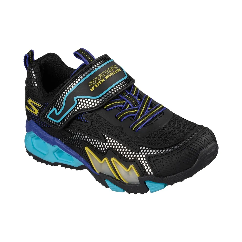 Skechers S Lights: Hydro Lights Black/Blue (400101LBKBL)