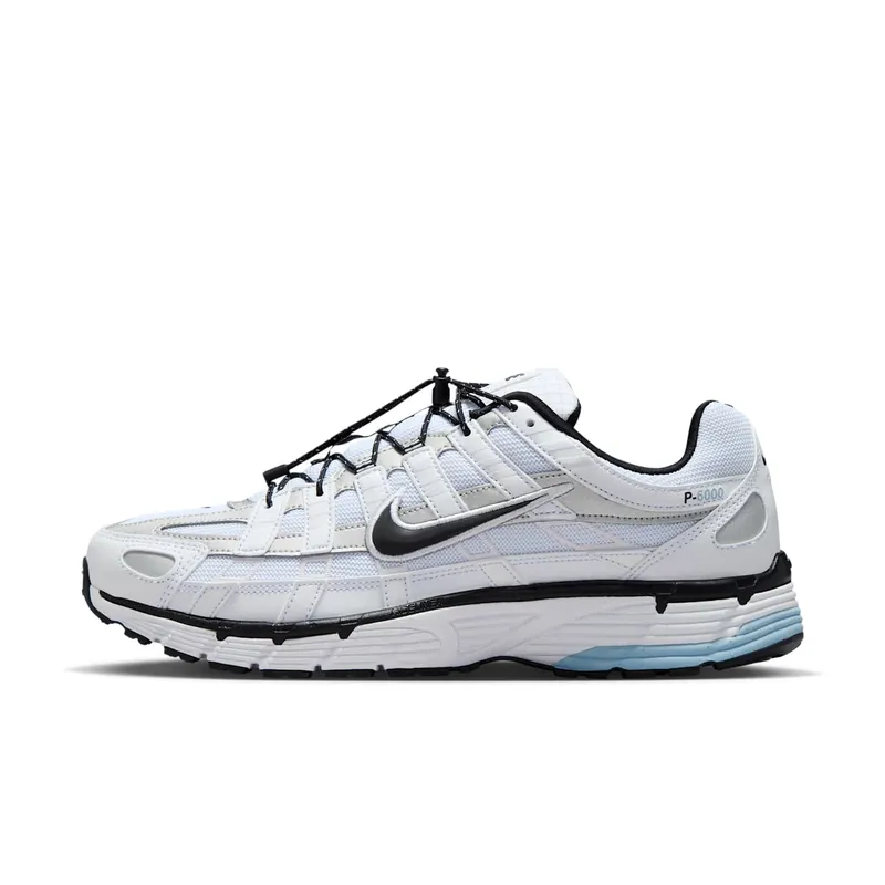 Nike P-6000 White/Light Armory Blue/Metallic Silver/Black (IX0353-100)