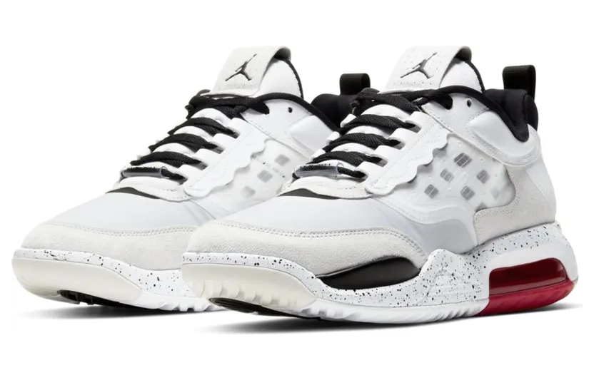 Jordan Air Max 200 White Challenge Red Black