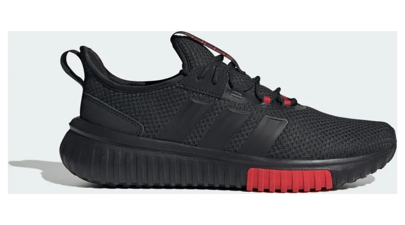 Adidas Kaptir 4.0 “Core Black / Pure Ruby” (JR7190)