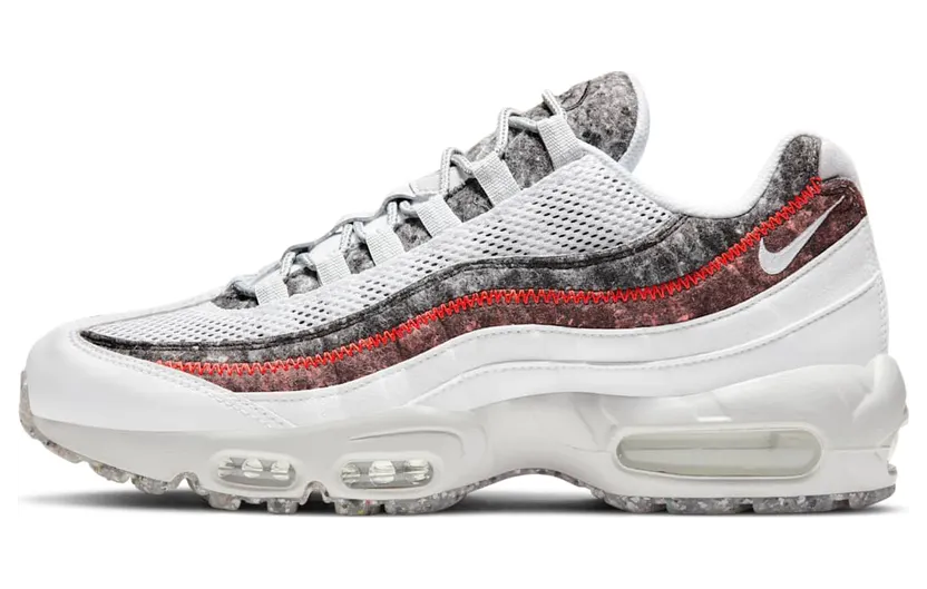 Nike Air Max 95 Crater White Photon Dust Bright Crimson (CV6899-100)