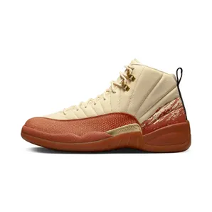 Air Jordan 12 Eastside Golf “Muslin / Burnt Sunrise / Black” (DV1758-108)