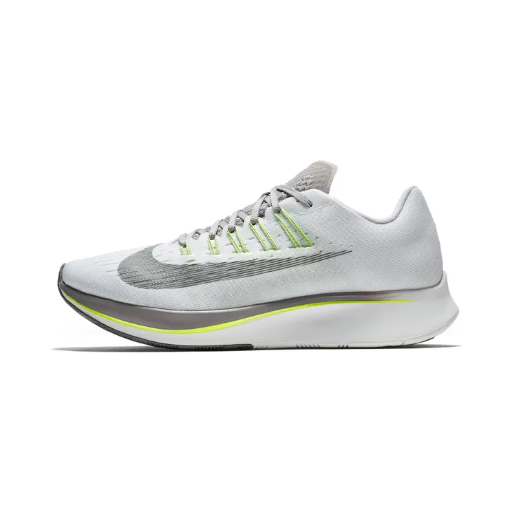 Nike Zoom Fly SP “White / Atmosphere Grey / Volt / Black” (880848-101)