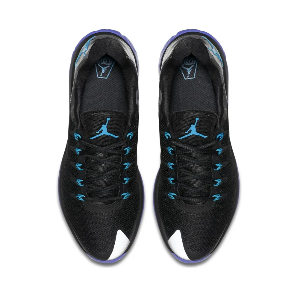 Jordan Air Flight Runner 2 Black/Blue Lagoon-Bright Concord Black/Blue Lagoon-Bright Concord (715572-007)