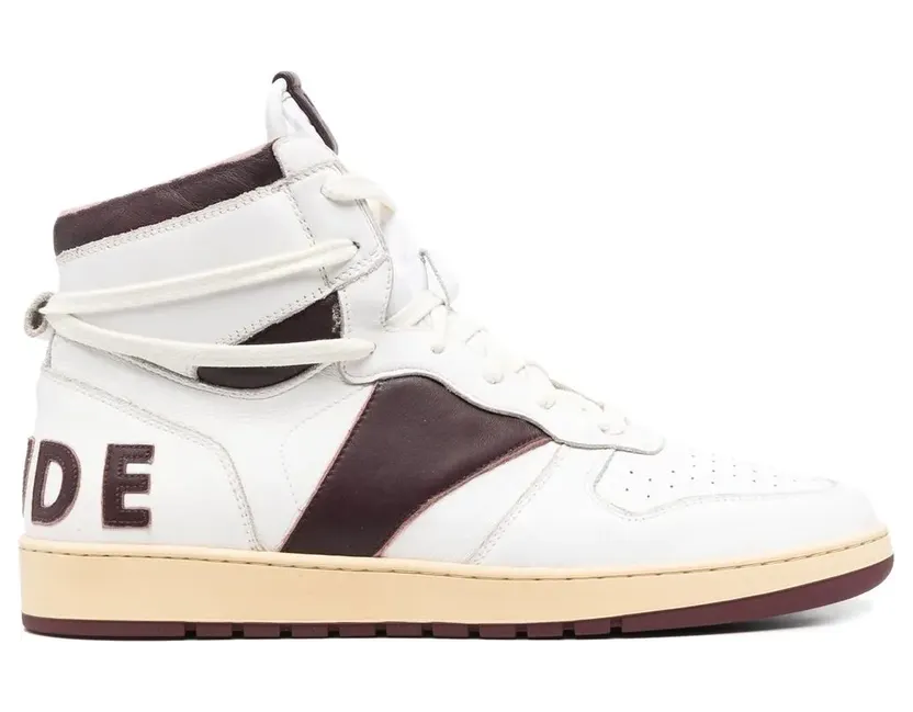 Rhude Rhecess High-Top-Sneakers “White” (RHFW22FO04489500)