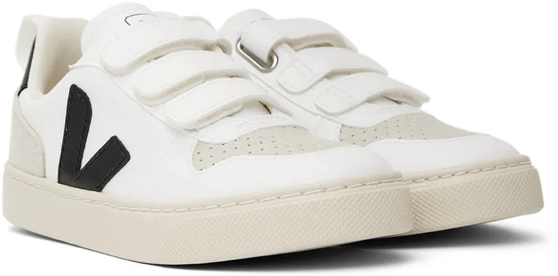 VEJA Kids Black & White V-10 (CV0702565C)