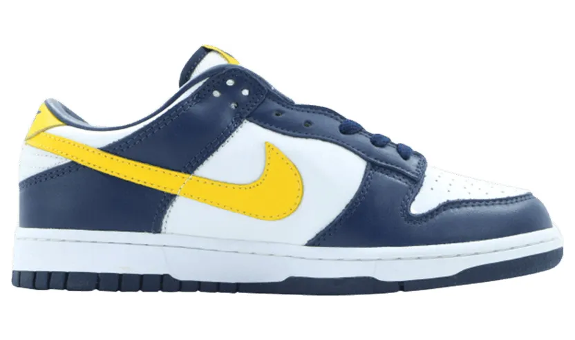 Nike Dunk Low Varsity Maize Midnight Navy (304714-172)