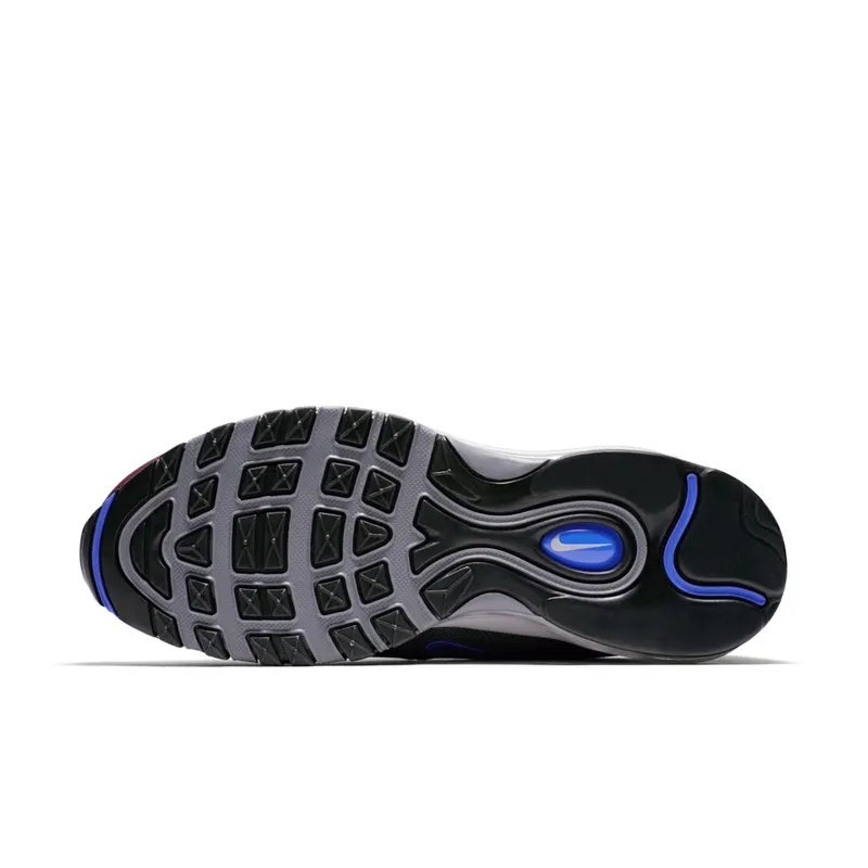 Nike  Air Max 97 Cool Grey Night Maroon Cool Grey/Night Maroon-Pure Platinum-Racer Blue (921826-012)