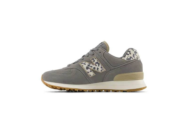 New Balance 574 Harbor Grey Leopard (WL574IJ2)