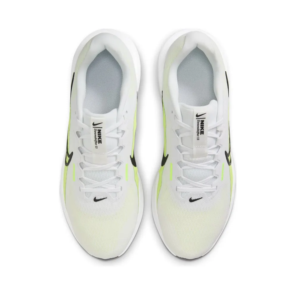 Nike Downshifter 13 White Light Lemon Twist Volt Black (FD6454-105)
