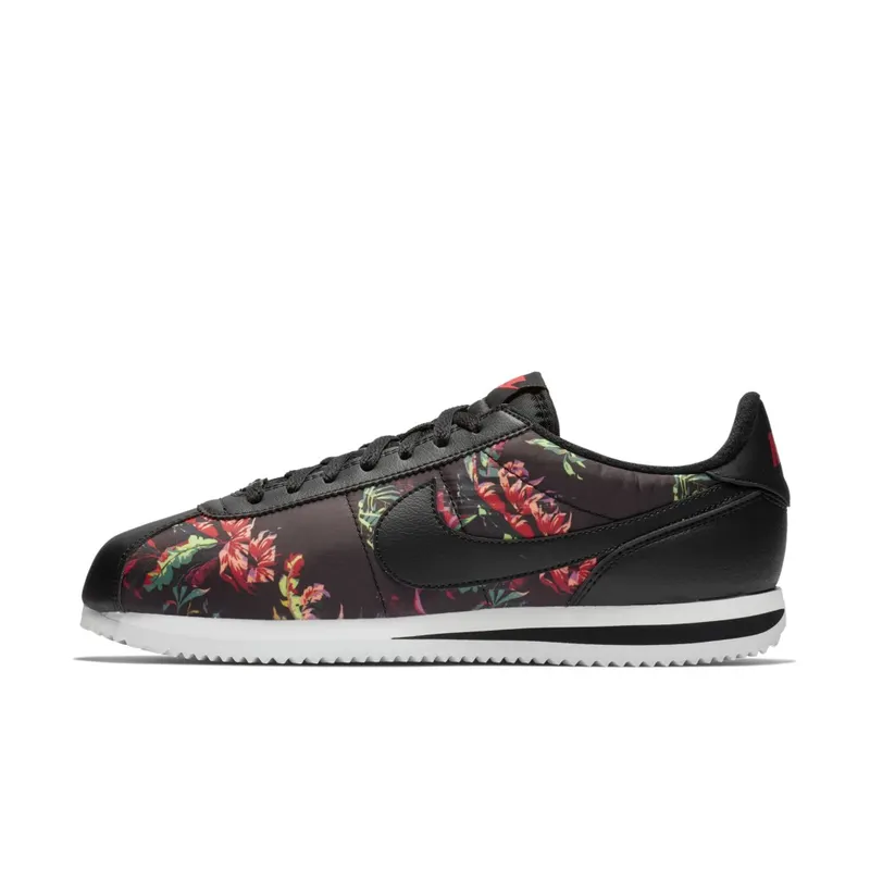 Nike Cortez Floral Black/Black-Red Orbit-Summit White (BV6067-001)