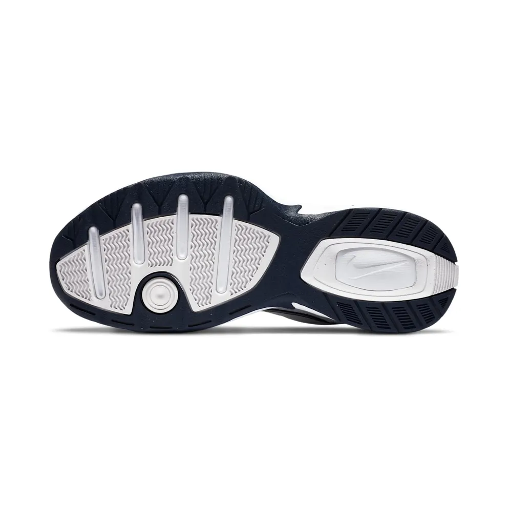 Nike Air Monarch IV White Navy White/Metallic Silver (415445-102)