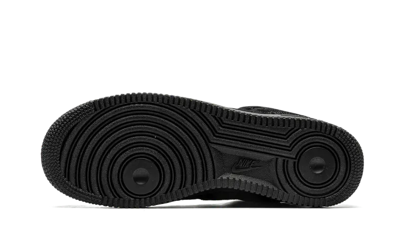 Nike Louis Vuitton Air Force 1 Low “Virgil Abloh – BLACK/BLACK” (1A9VD6)